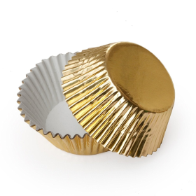 Capacillos mini dorado metalizado x 500 und