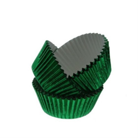 Capacillos mini verde metalizado x 1000 und