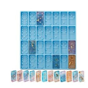 Molde silicona domino 