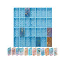 Molde silicona domino  Molde silicona domino