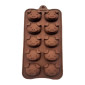 Molde silicona choco cara cerditos x10 Cav