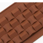 Molde choco barra cuadritos
