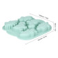 Molde silicona postre dinosaurios X 6 CAV 