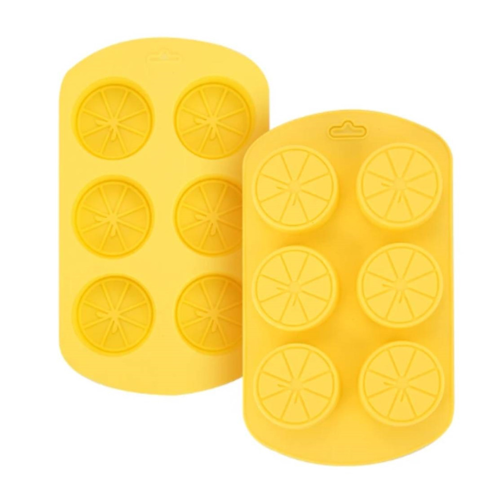 Molde silicona limones x 6