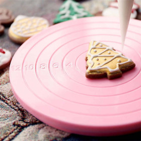 Mesa bailarina plastica para galletas