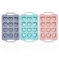 Molde corazones metal/silicona x 12 Cav