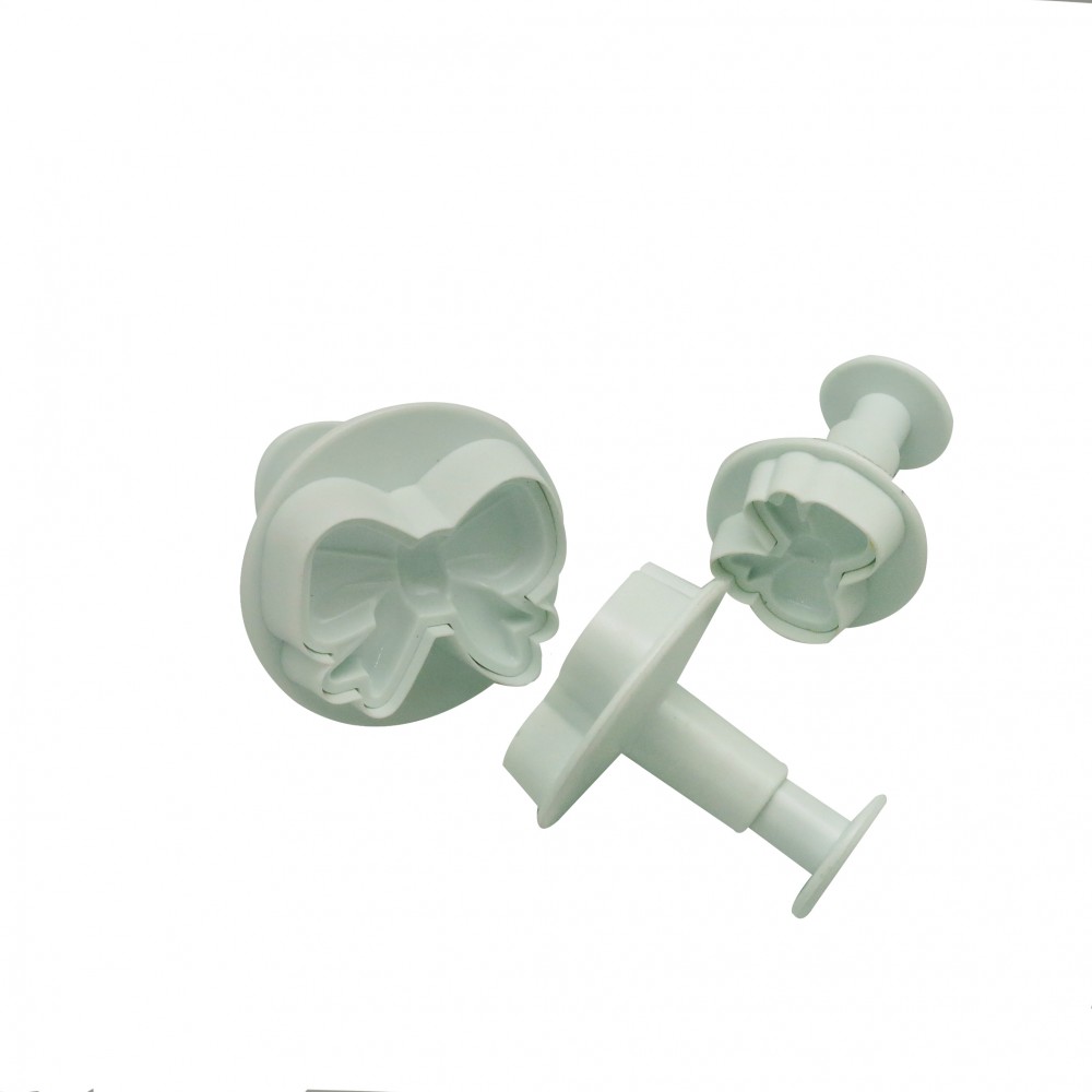 Cortadores push print moños x 3