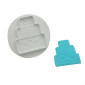 Cortadores push print ponque pisos x 4