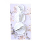 Cortadores push tenedor x 3 pcs