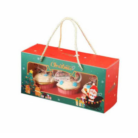 Caja regalo cupcake x 3 Cav