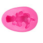 Molde silicona bebe acostado
