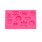 Molde silicona marcas x 10 Cav