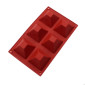Molde profesional silicona piramide x 6