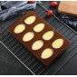 Molde silicona choco huevo kinder x8