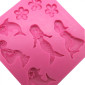 Molde silicona sirenita