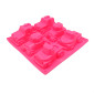Molde silicona carritos x 6 cav
