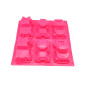 Molde silicona carritos x 6 cav