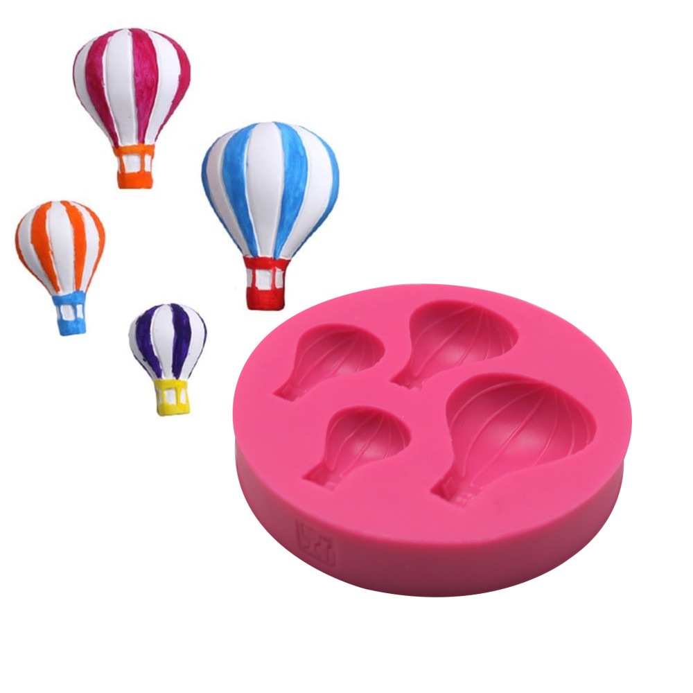 Molde silicona globos aeroestatico x 4