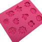Molde silicona florecitas x 11 cav