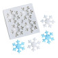 Molde silicona copo de nieve