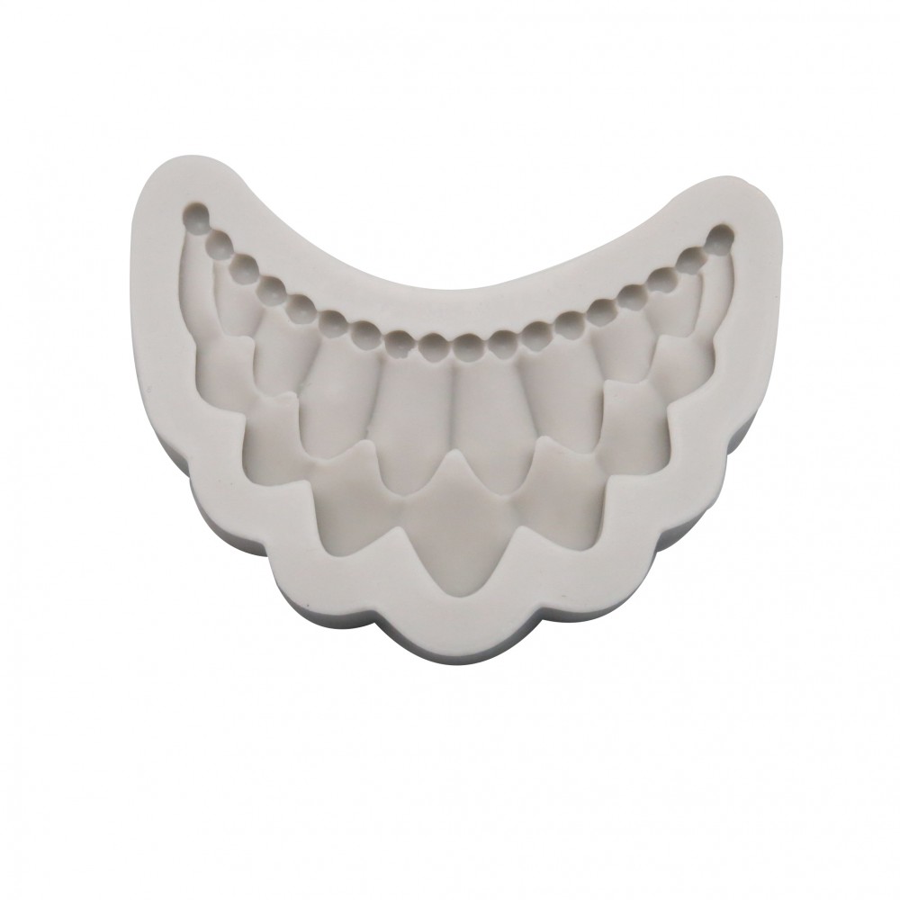 Molde silicona deco pliegues