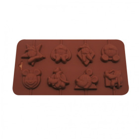 Molde silicona colombina mickey