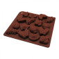 Molde silicona choco insectos x 16