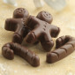 Molde silicona choco jengibre navidad