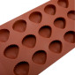 Molde silicona choco conchitas x 15 cav