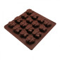 Molde silicona choco elefantes