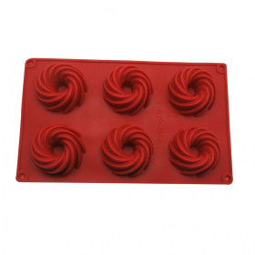 Molde silicona pro fancy ring x 6