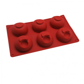 Molde silicona iglu x 6