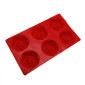 Molde silicona fancy ring x 6