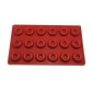 Molde silicona mini donuts x 18