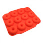 Molde silicona pro donuts x 12