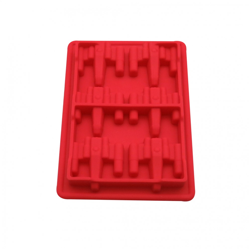 Molde silicona star wars cohete x6