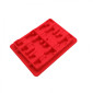 Molde silicona star wars cohete x6