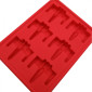 Molde silicona star wars cohete x6
