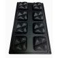 Molde silicona profesional cuadrado decorado 
