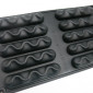Molde silicona  eclairs x 10 cav