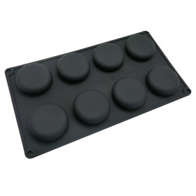 Molde silicona profesional postre x 8 cav