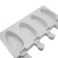 Molde silicona paleta magnum x4