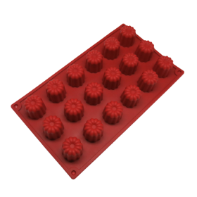 Molde silicona canelle x18 Cav