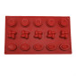 Molde silicona trufas variadas x 15 cav 