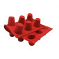 Molde silicona vasitos x15 Cav