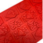 Molde silicona galletas san valentin x 16