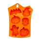 Molde silicona halloween X 6 CAV