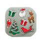 Molde silicona árbol / trineo santa