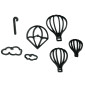 Cortadores globos y nubes