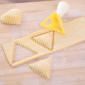 Cortador cudrado raviolis figuras x 4 und
